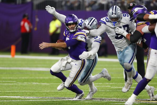 With Dak down, Cooper Rush passes Cowboys past Vikings 20-16