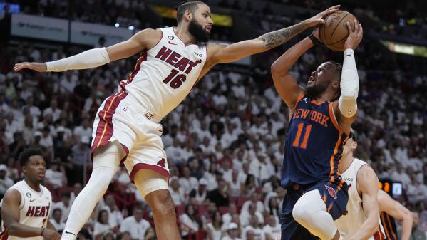 NBA: Bam! Ado's block helps Miami Heat win Game 1 over Boston