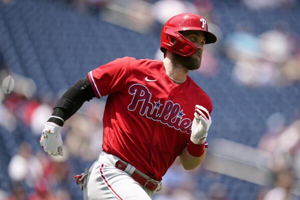 Washington Nationals' Bryce Harper Collects First MLB Hit, Los