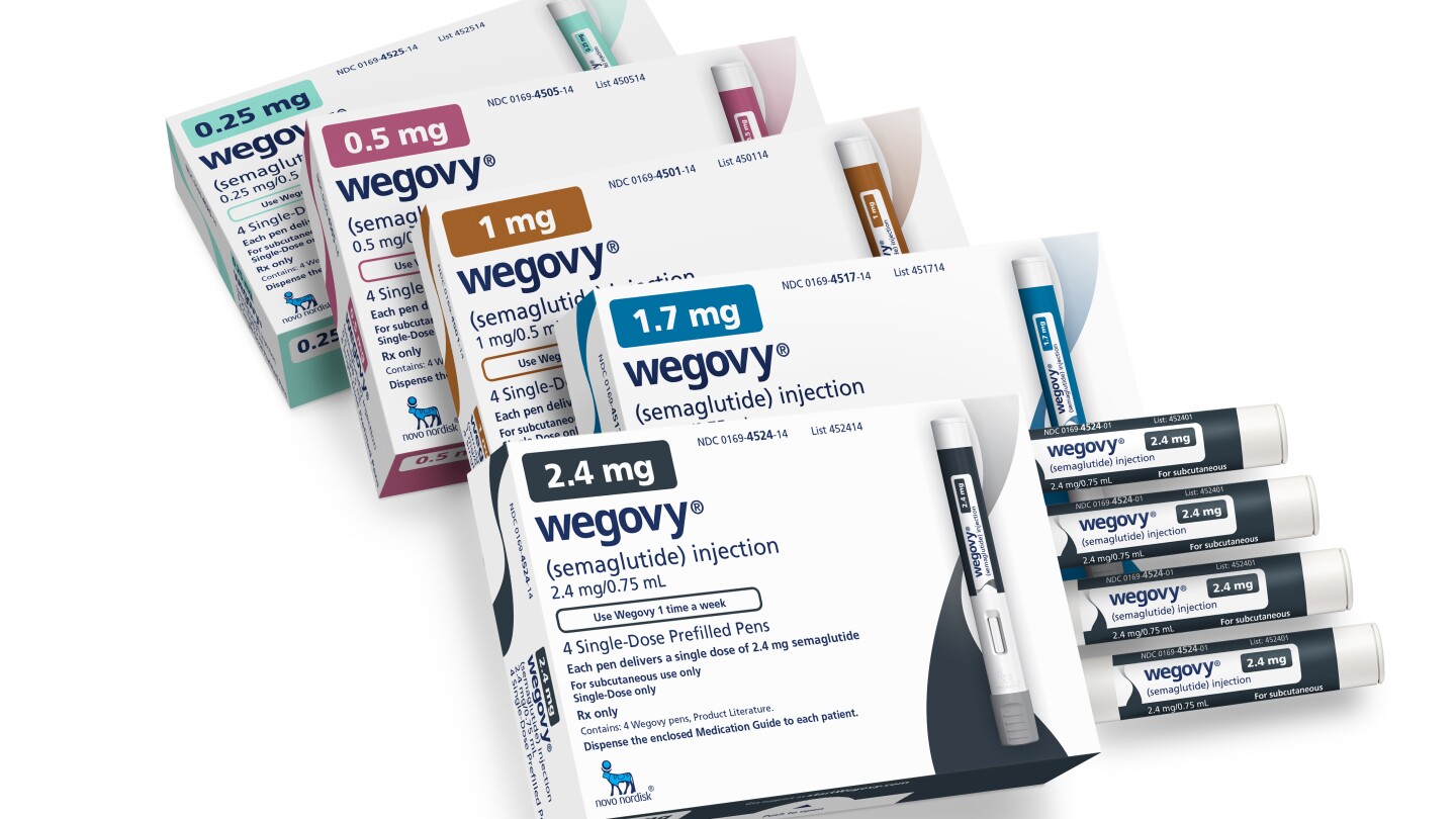 Лекарството за затлъстяване Wegovy е одобрено за намаляване на риска от инфаркт и инсулт при пациенти с наднормено тегло