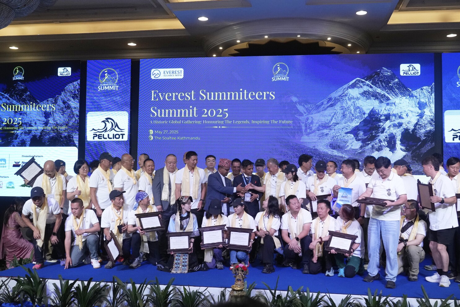Nepal vows to keep Himalayas safe and clean as it hosts conference for Everest climbers