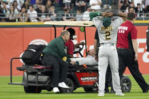 A's RHP Bassitt out of hospital after being hit by liner