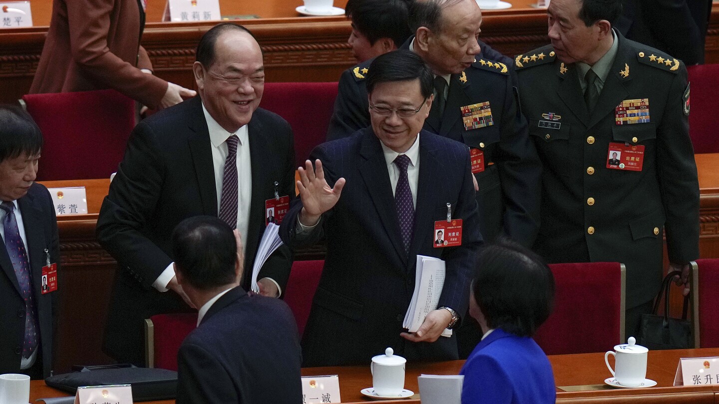 ХОНКОНГ (AP) — Хонконг разкри нов законопроект за националната сигурност