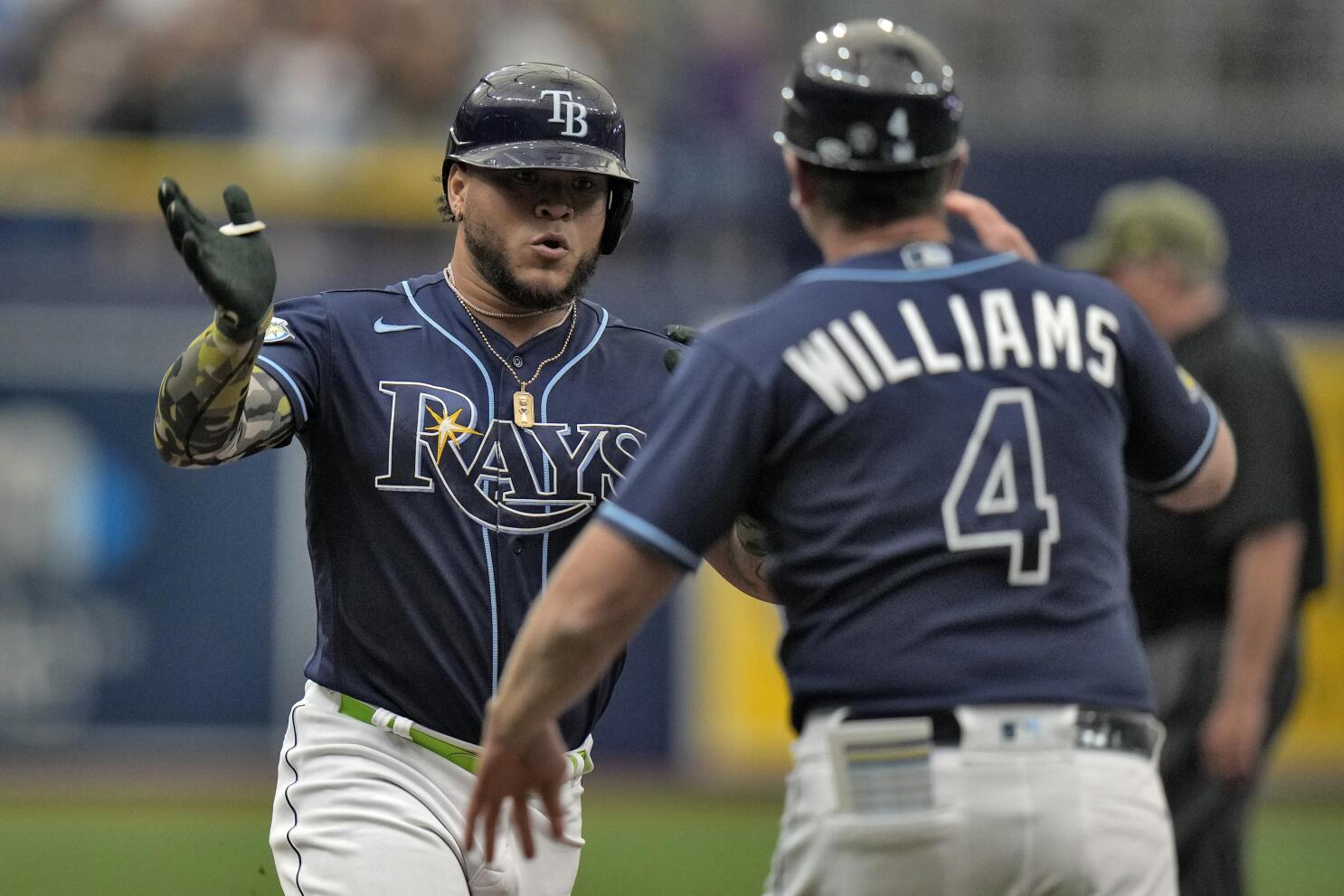 MLB Roundup: Major league-leading Rays get three home runs, beat Brewers