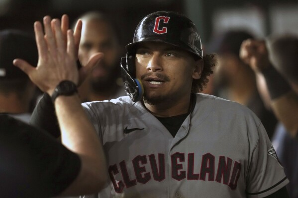 Cleveland Guardians' Josh Naylor Has Awesome Reaction to Brother Bo Naylor's  First Major League Hit - Fastball