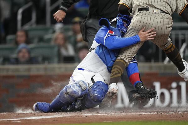 Wacha has 10 Ks, Soto hits homer, as Padres beat Braves, 4-1