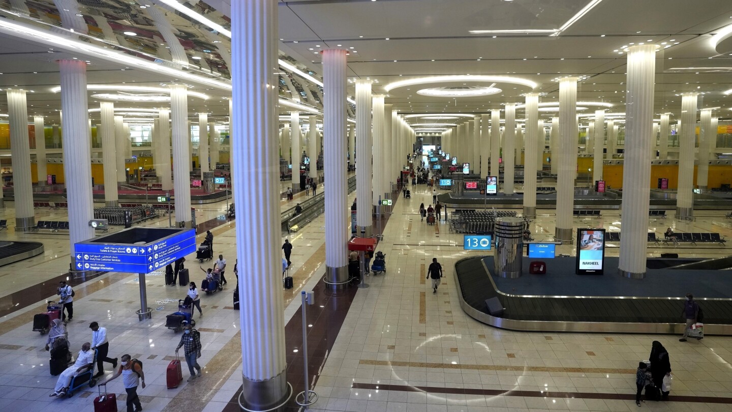 Международното летище в Дубай е имало 86,9 милиона пътници миналата година в следпандемичен скок