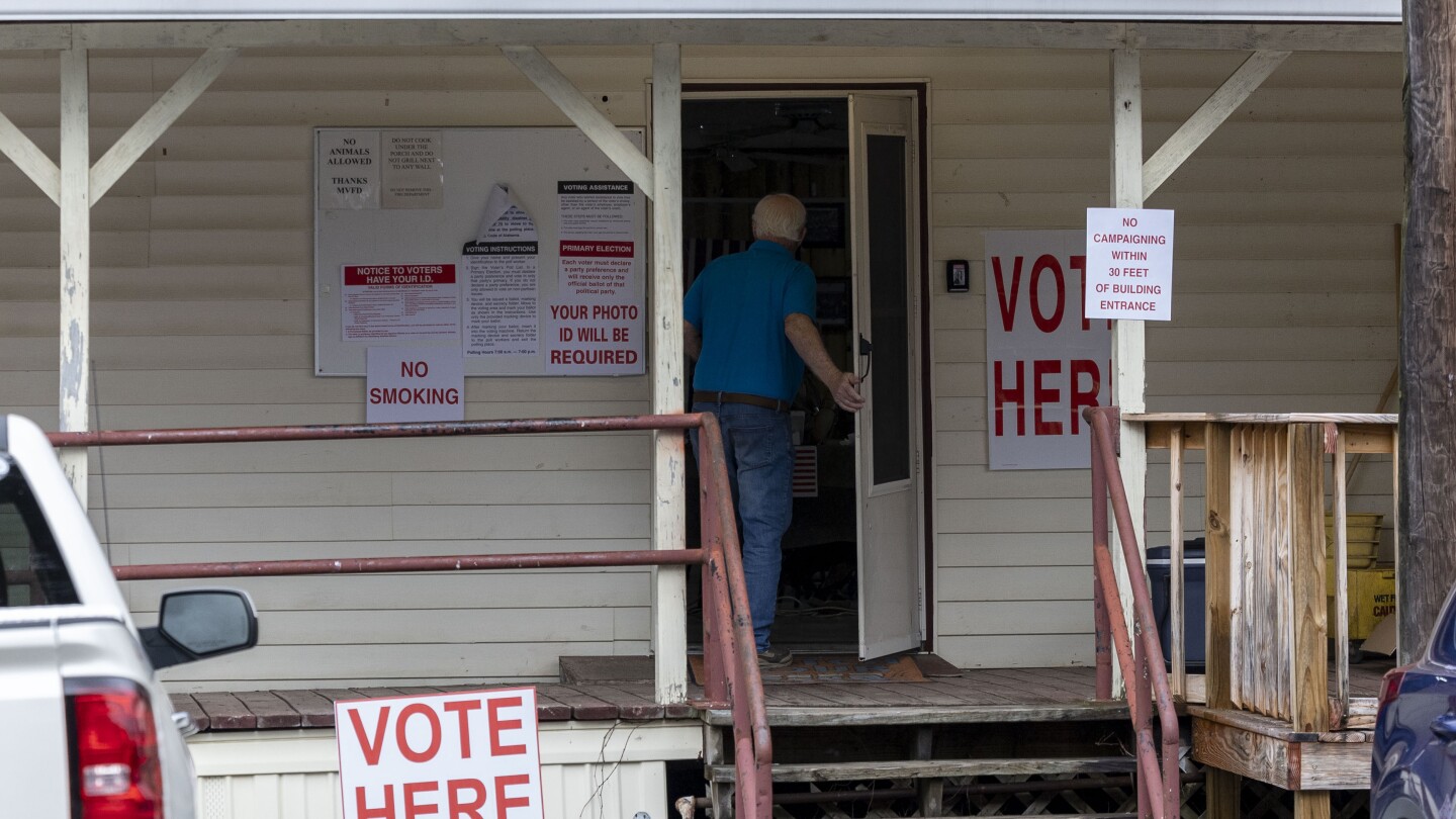 ВАШИНГТОН (AP) — Гласоподавателите в нов конгресен окръг на Алабама