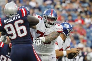 New York Giants dealing with rash of injuries for centers