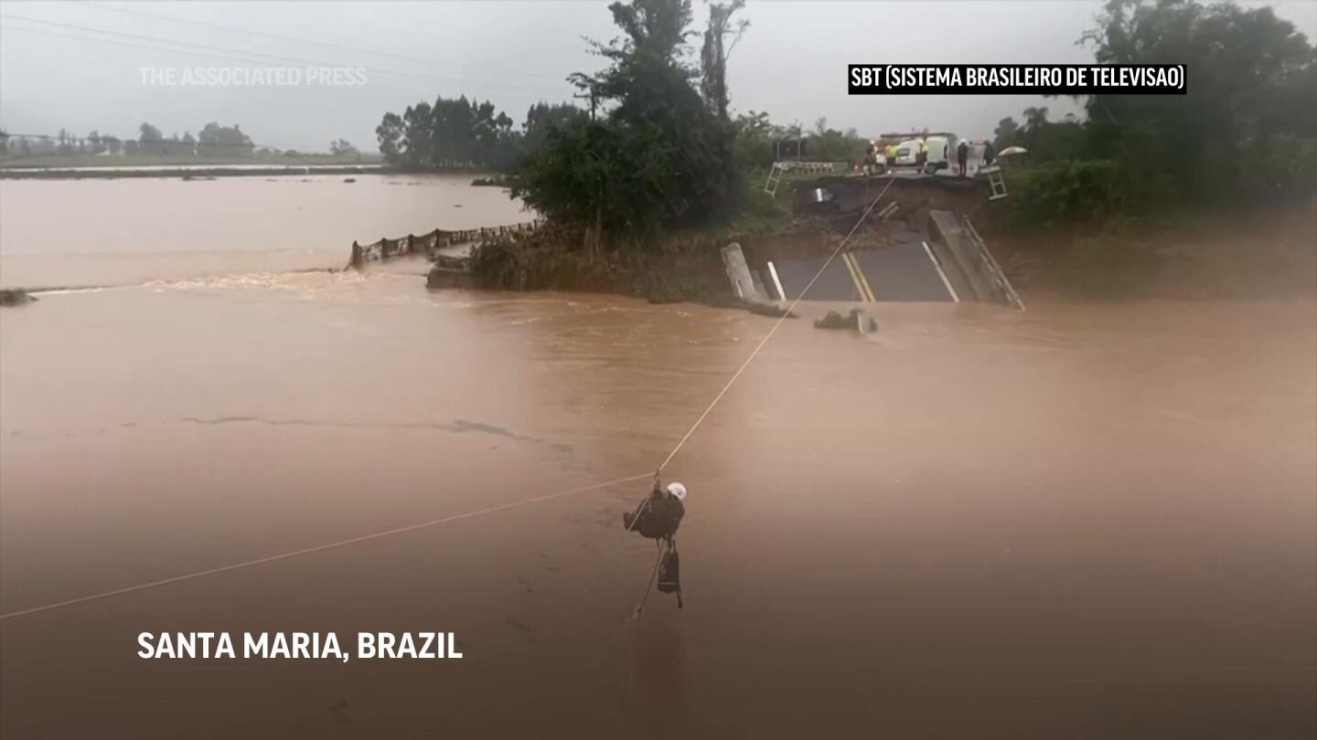 Броят на загиналите от проливни дъждове в южния бразилски щат
