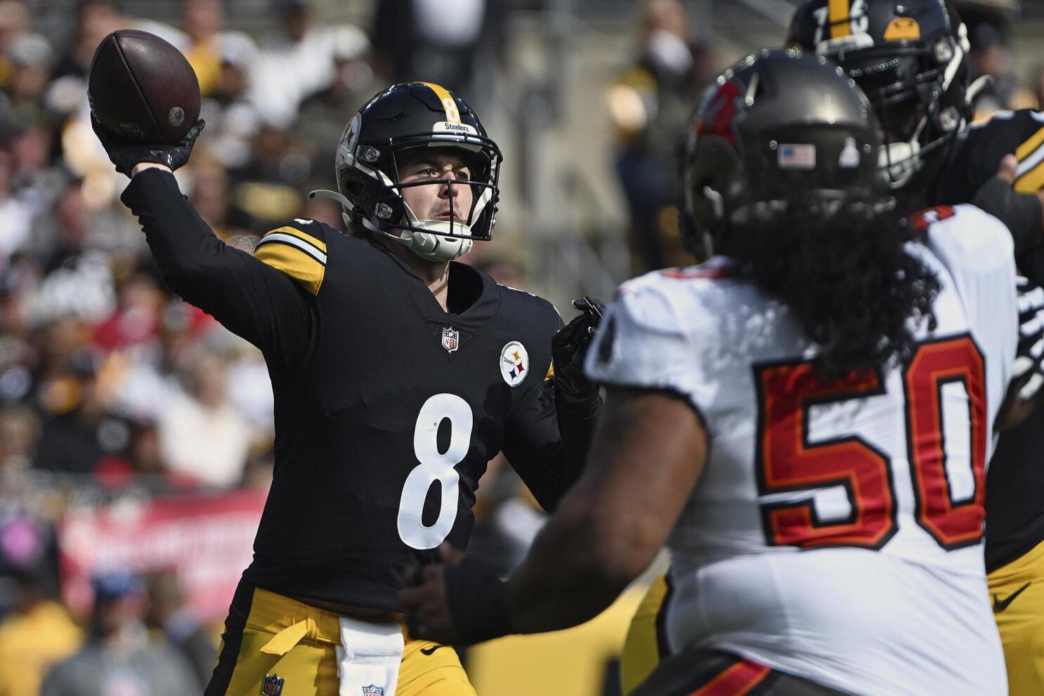 Steelers QB Pickett in concussion protocol, out vs. Ravens