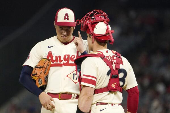 Ohtani takes no-hitter into 8th, Angels beat Athletics 4-2