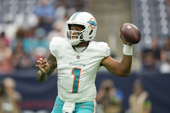 Tagovailoa leads TD drive in preseason debut to help Dolphins over Texans  28-3