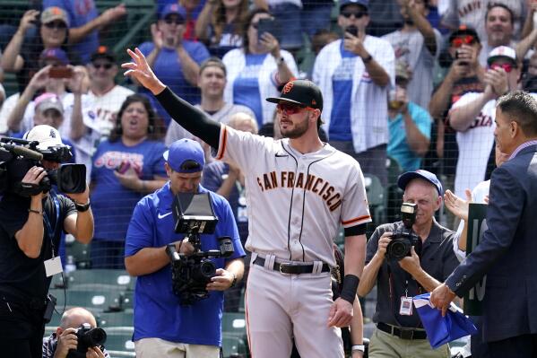 August 13, 2021: San Francisco Giants left fielder Kris Bryant (23