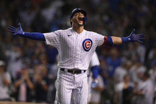 Chicago Cubs' Willson Contreras and Javier Baez All-Star starters