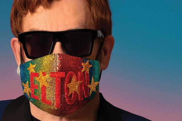 This cover image released by Interscope Records shows "The Lockdown Sessions" by Elton John. (Interscope Records via AP)