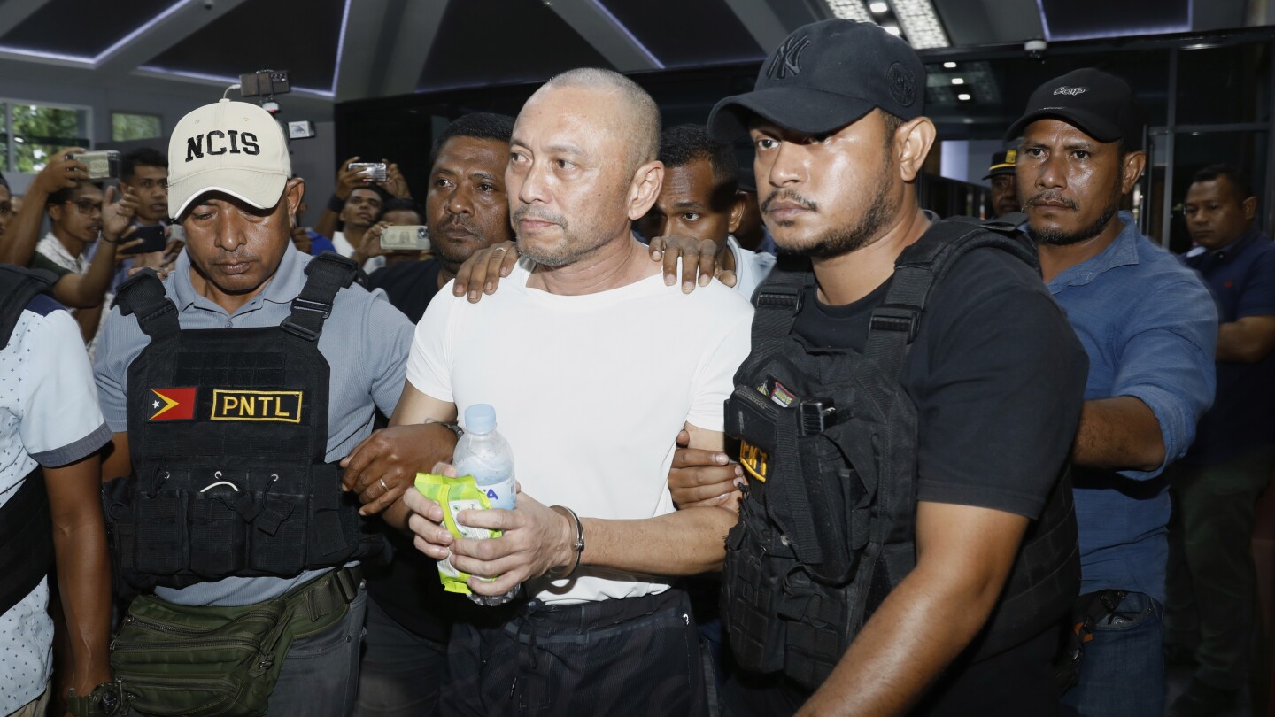 East Timor deports an ex-Filipino congressman accused of masterminding a governor’s murder