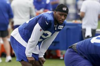 Giants practice disrupted by a string of fights