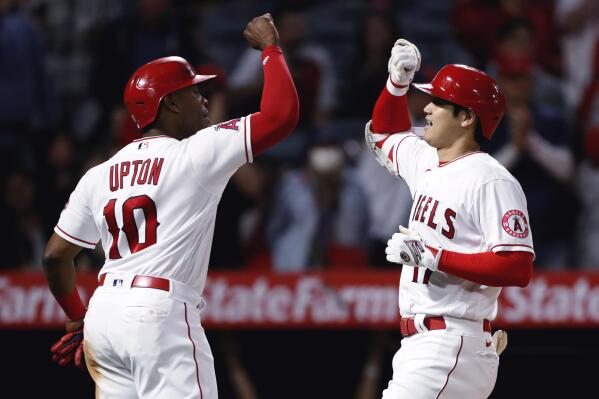 Shohei Ohtani scores two runs as Angels beat Tigers in 10 innings - Los  Angeles Times