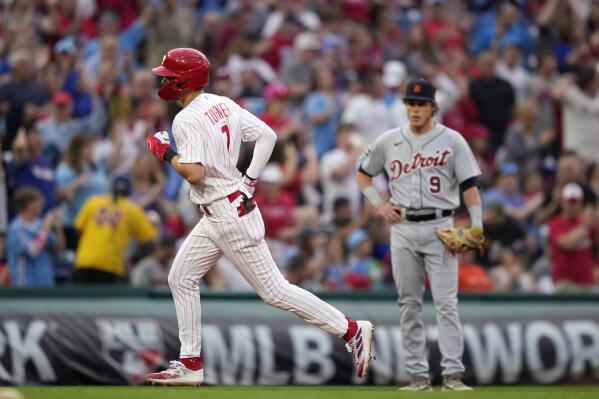 Philadelphia Phillies on X: Trea Turner straight games with multiple home  runs #RingTheBell  / X