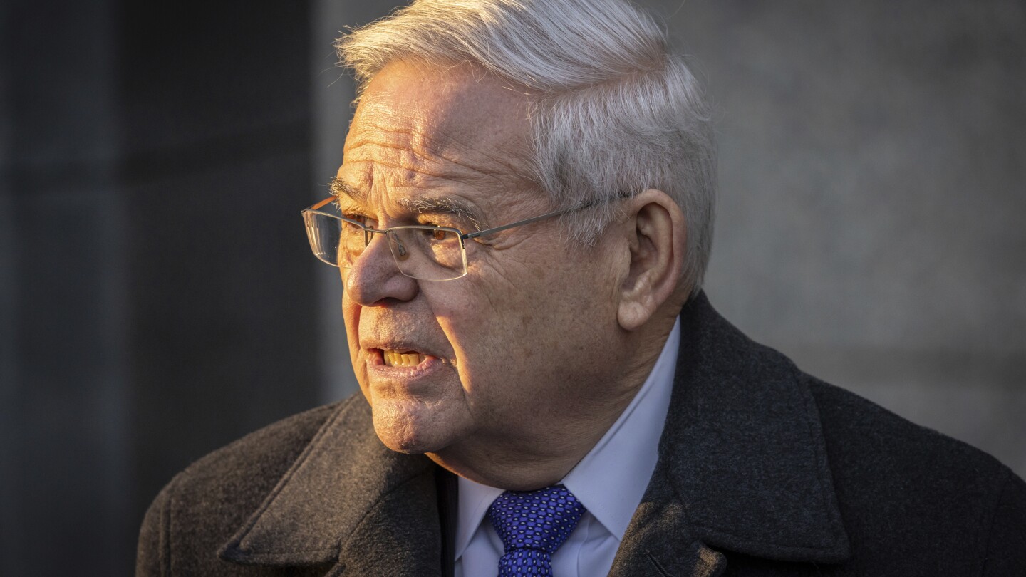 Disgraced former Sen. Bob Menendez arrives at prison to begin serving his 11-year bribery sentence