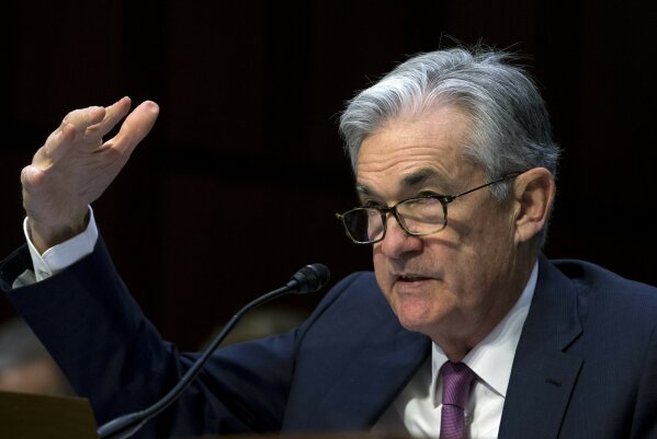 Federal Reserve Board Chair Jerome Powell testifies on the economic outlook, on Capitol Hill in Washington, Wednesday, Nov. 13, 2019. (AP Photo/Jose Luis Magana)