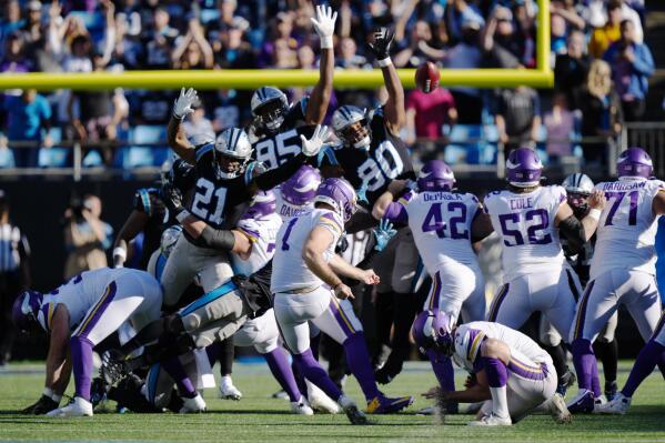 What time is the Carolina Panthers vs. Minnesota Vikings game