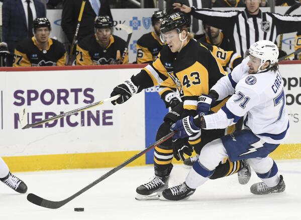 The Pittsburgh Penguins gave up six goals in the third period on