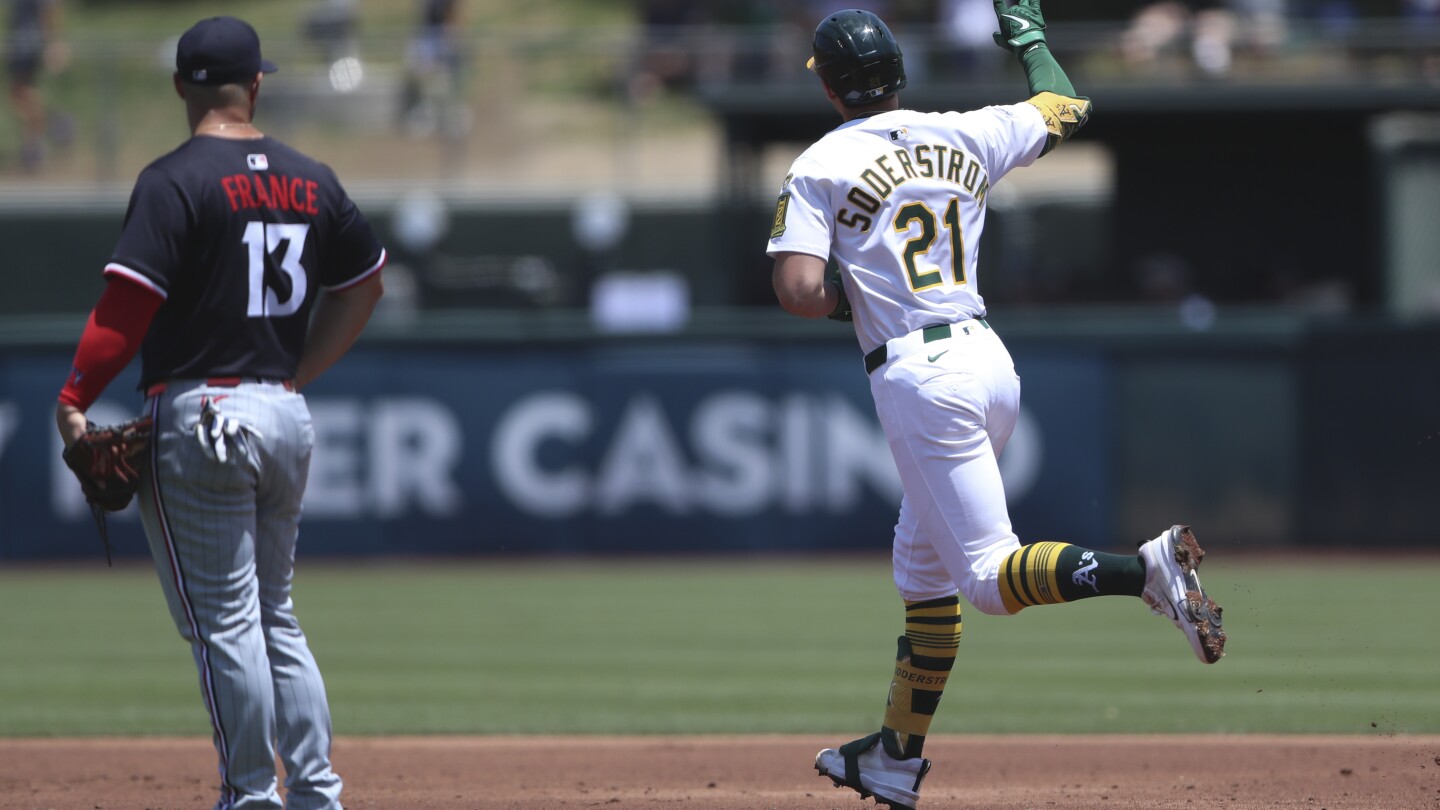 Athletics Crush Twins, End 1-20 Skid