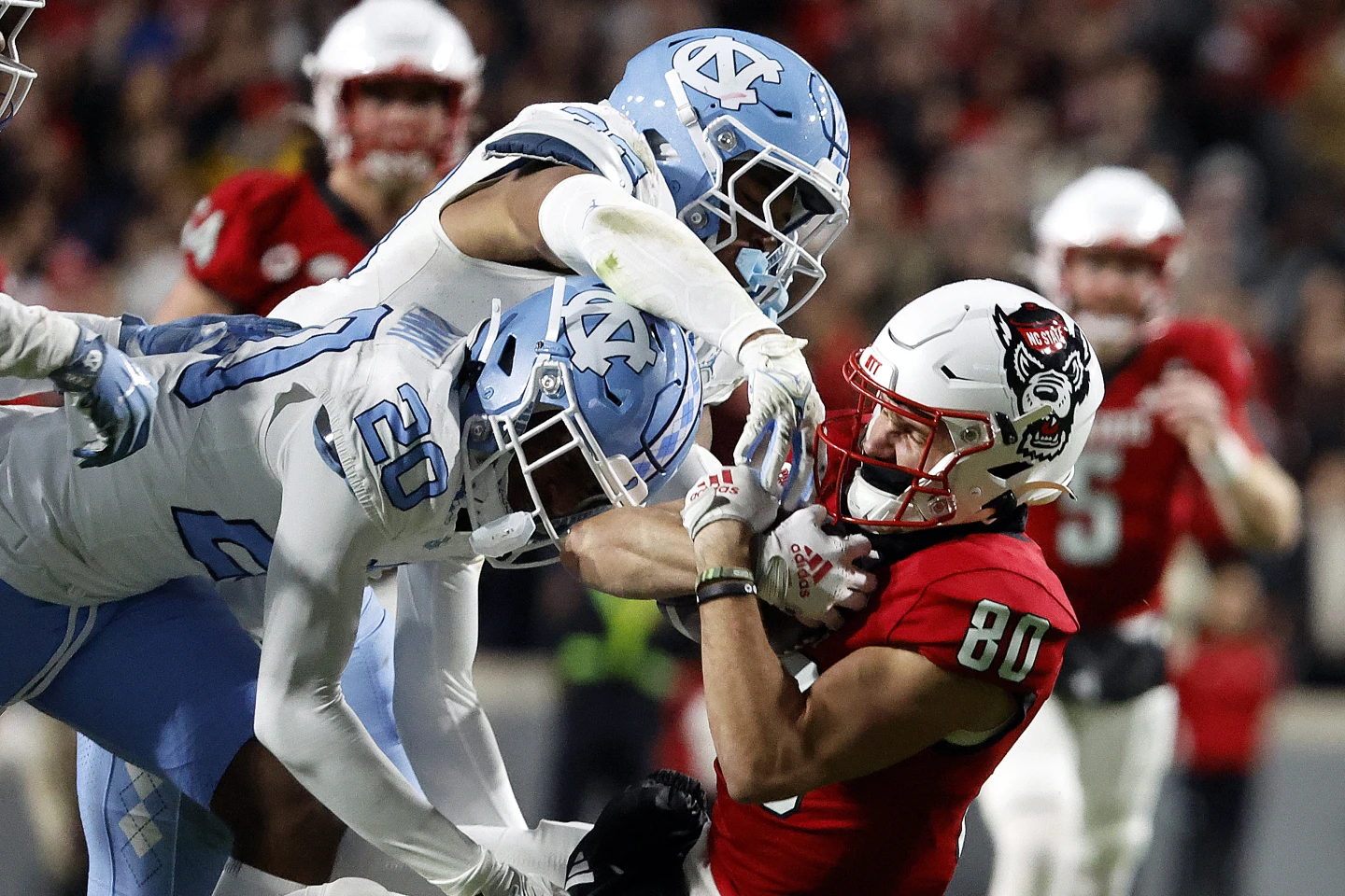 It’s a cold, cruel night as UNC tumbles hard to N.C. State