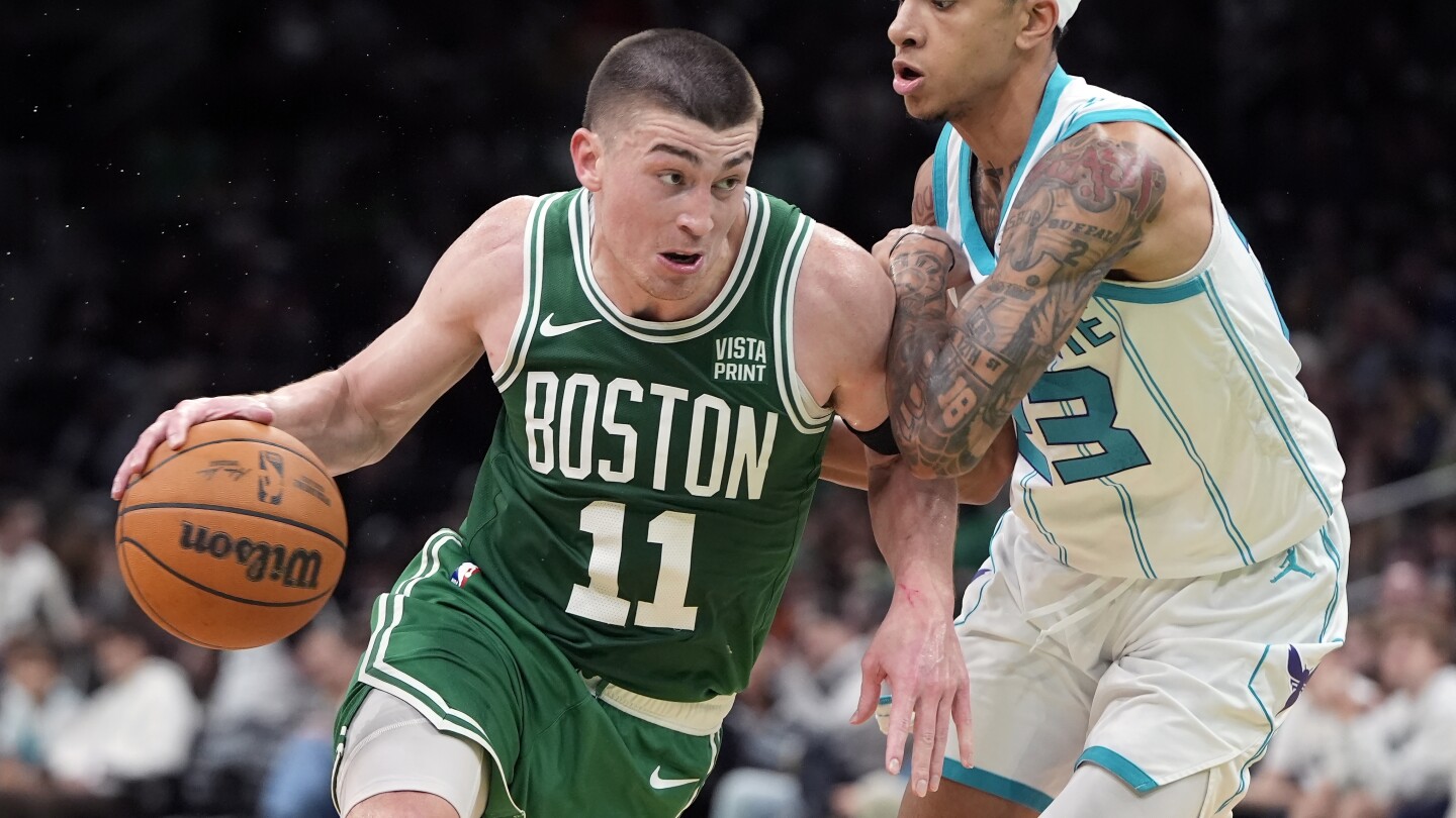 Celtics cruise past Hornets |  ap news
