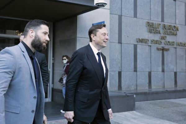Elon Musk's mysterious ways on display in Tesla tweet trial | AP News