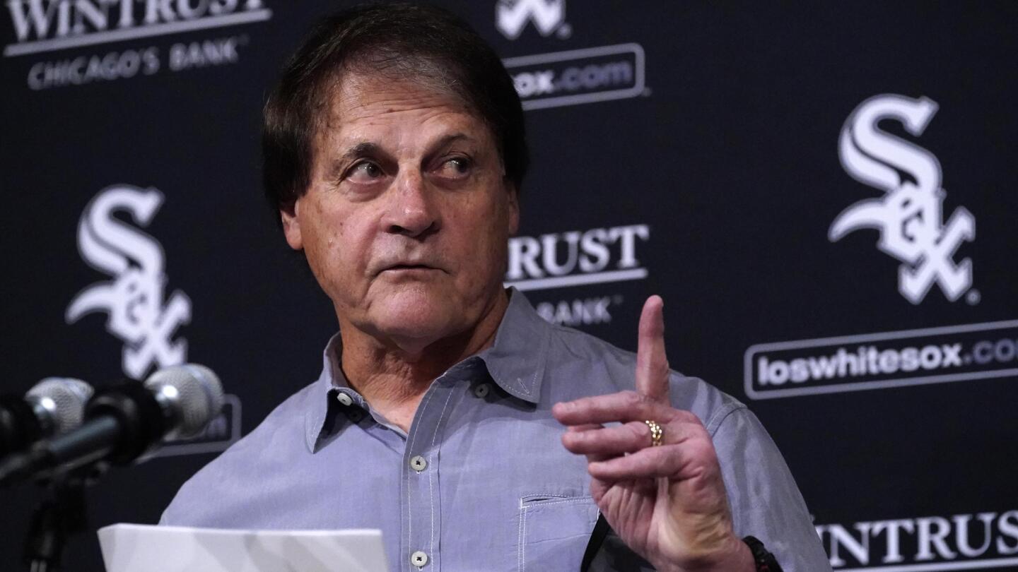 Sources: White Sox to interview Tony La Russa as one of many manager  options - The Athletic
