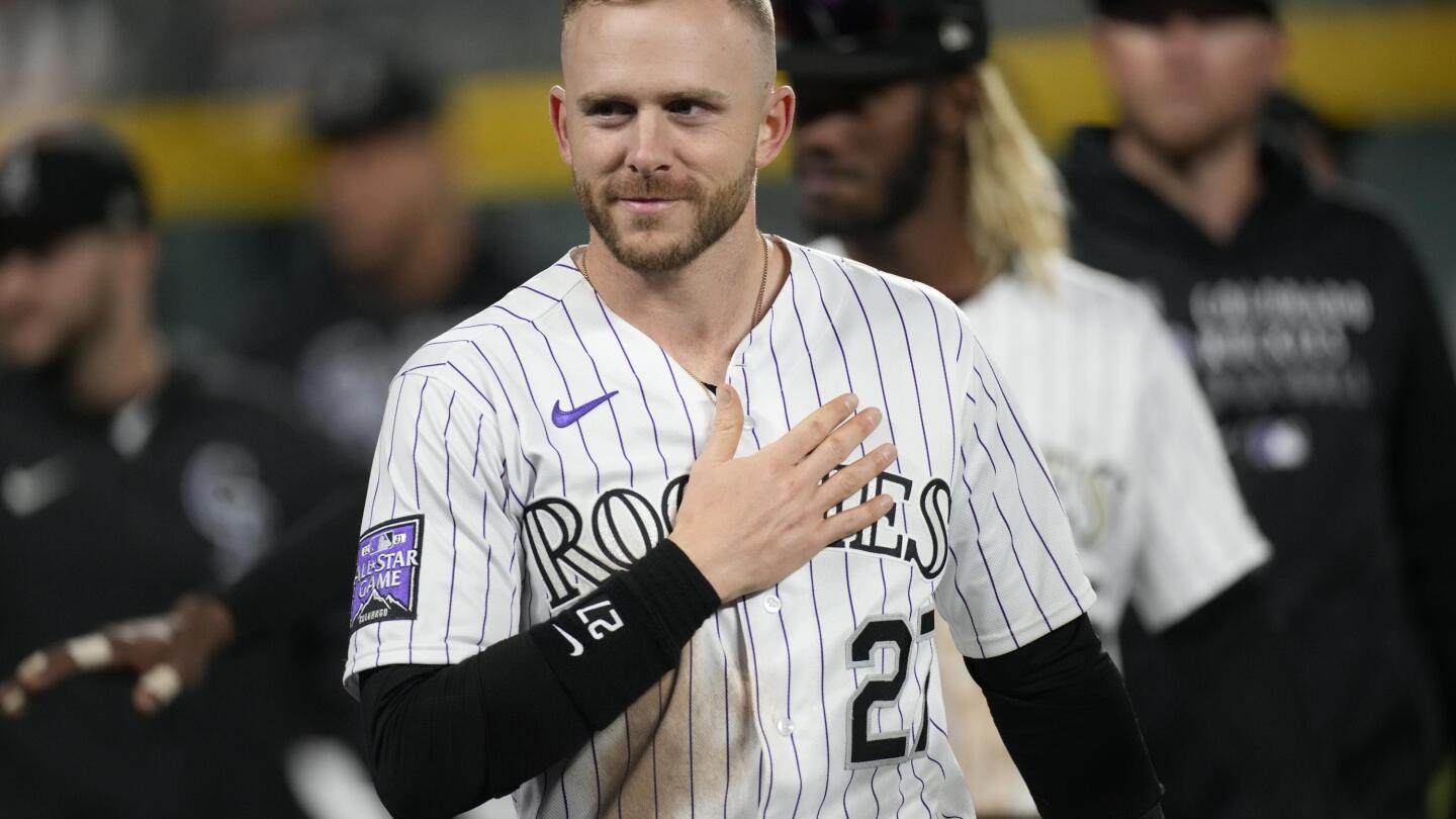 Rockies' Charlie Blackmon reflects on beard