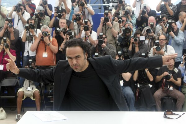 
              FILE - In this Monday, May 17, 2010 file photo, director Alejandro Gonzalez Inarritu poses during a photo call for "Biutiful", at the 63rd international film festival, in Cannes, southern France. Award-winning Mexican director Alejandro Gonzales Inarritu will preside over the jury at the 72nd Cannes Film Festival in May 2019, announced by the festival president Pierre Lescure on Wednesday Feb. 27, 2019. (AP Photo/Lionel Cironneau, File)
            
