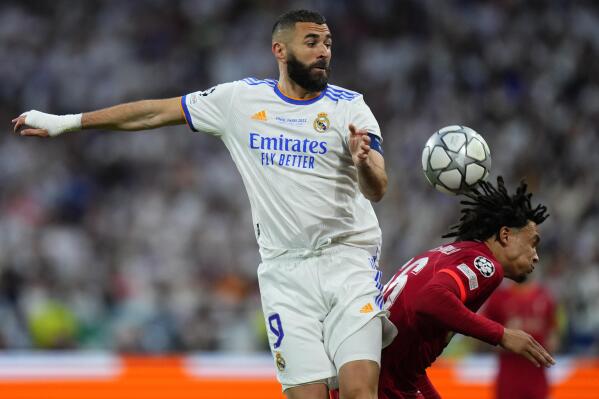 Champions League: Benzema vai jogar hoje pelo Real Madrid contra o  Liverpool?