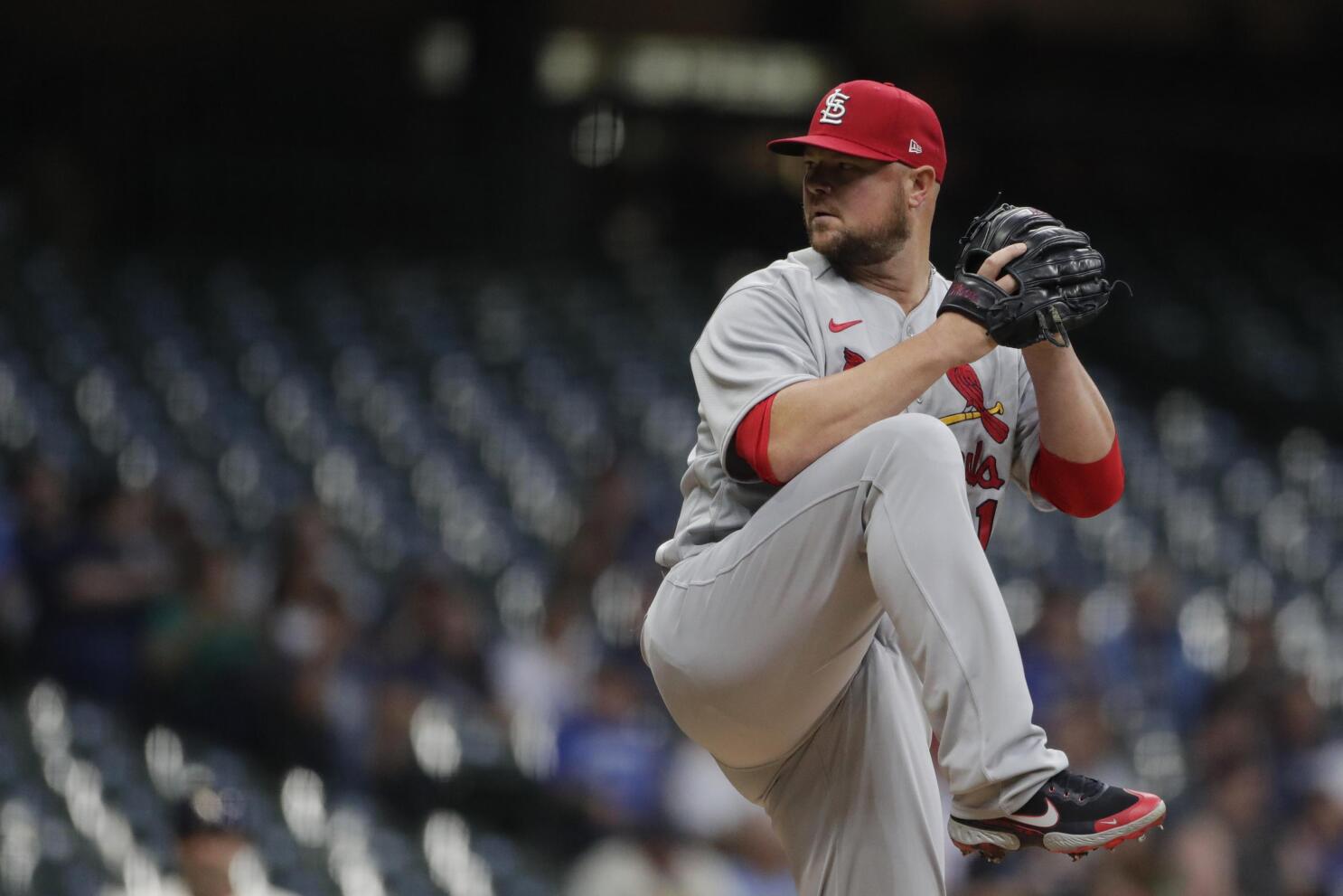 Carpenter has 4 more hits to lead Cards over Brewers