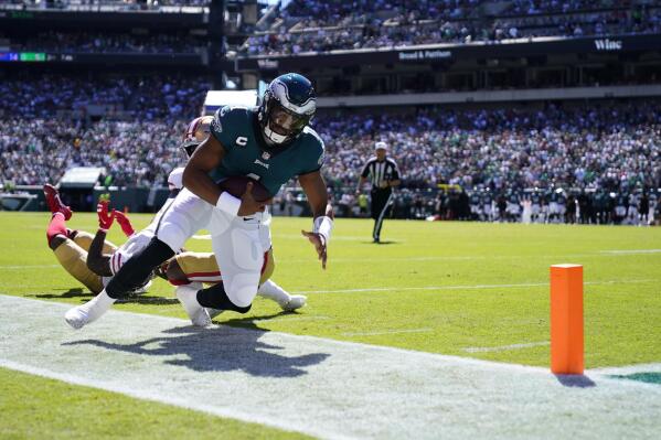 Philadelphia Eagles lose to San Francisco 49ers 17-11 in Week 2, also lose  Brandon Graham to injury