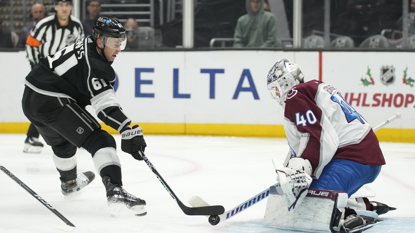 Kings beat Avalanche 4-1 as Kopitar breaks club record for assists | AP ...