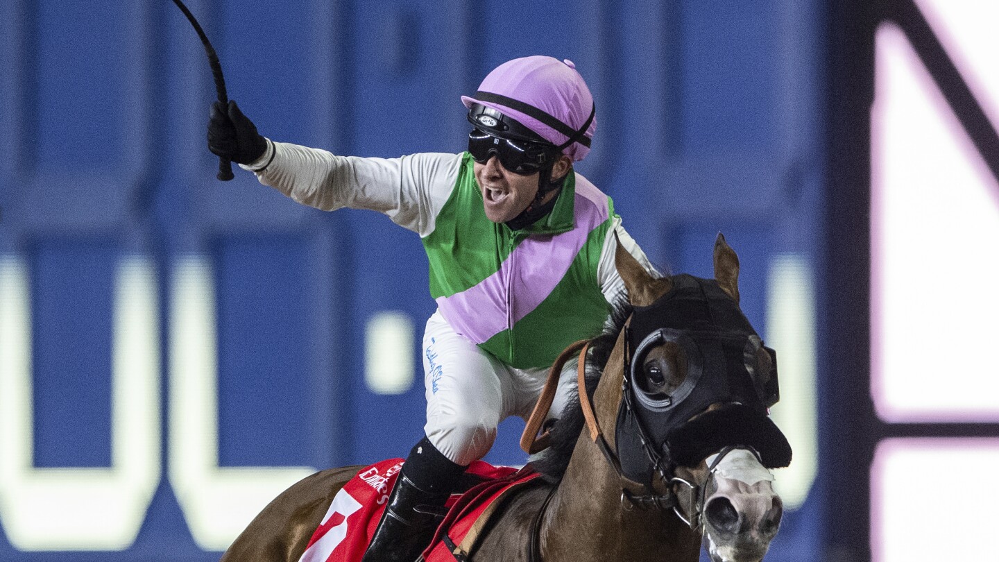 Laurel River Dominates Dubai World Cup, Sets Record with 8 1/2 Length Victory and $12 Million Win