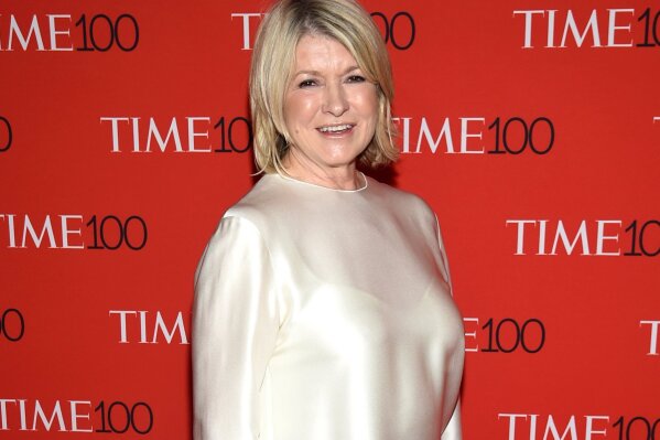 
              FILE - In this April 24, 2018, file photo, Martha Stewart attends the Time 100 Gala celebrating the 100 most influential people in the world in New York. Stewart posted about her first Uber ride experience on Monday, Nov. 19, including a picture that showed debris on the floor and two water bottles in the vehicle. (Photo by Evan Agostini/Invision/AP, File)
            