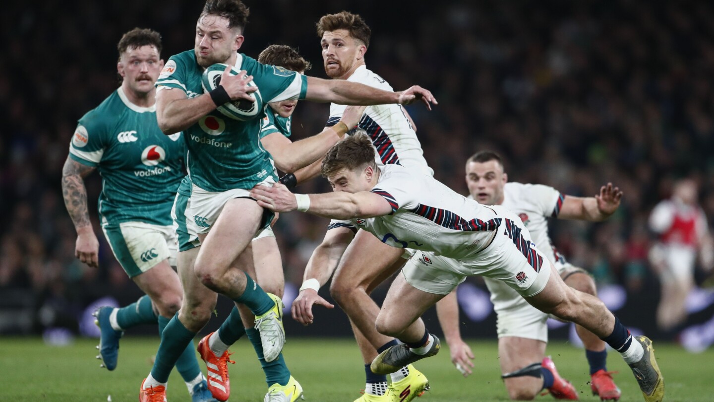 Ireland Defends Six Nations Title, Tops England 27-22