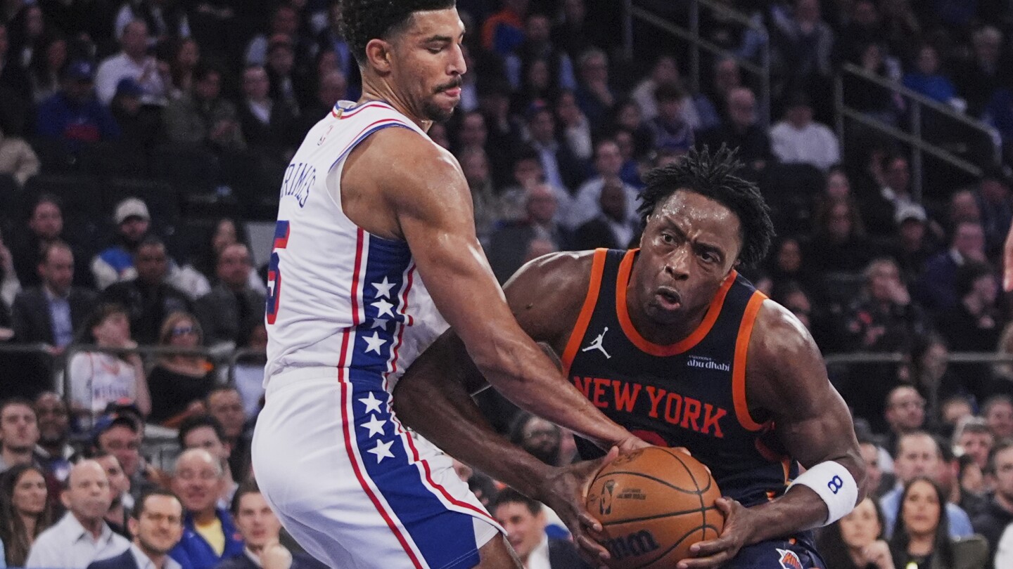 Knicks Defeat 76ers 105-91, Extend Philadelphia's Losing Streak to Nine