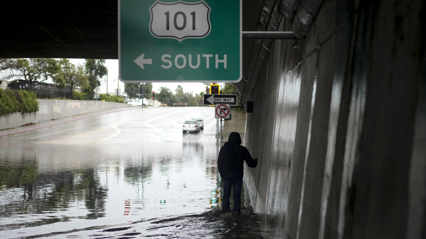 Pacific storm dumps heavy rains, unleashes flooding in California coastal cities