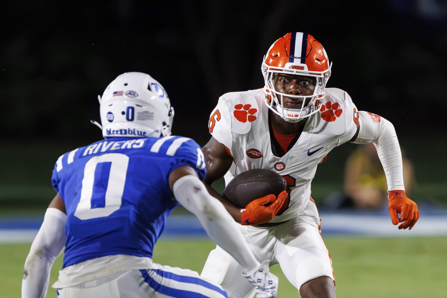 No. 25 Clemson, stinging frm opening loss, looking for crispness