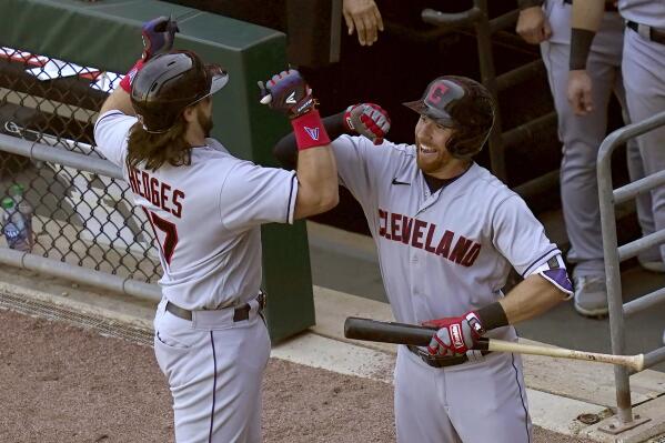 MLB Cleveland Indians Jose Ramirez Alternate Road Uniform