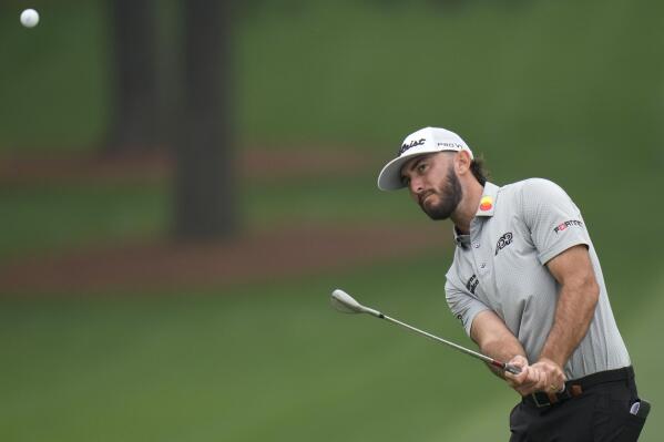 Max Homa hits from the seventh fairway during a practice for the Masters golf tournament at Augusta National Golf Club, Tuesday, April 4, 2023, in Augusta, Ga. (AP Photo/Jae C. Hong)