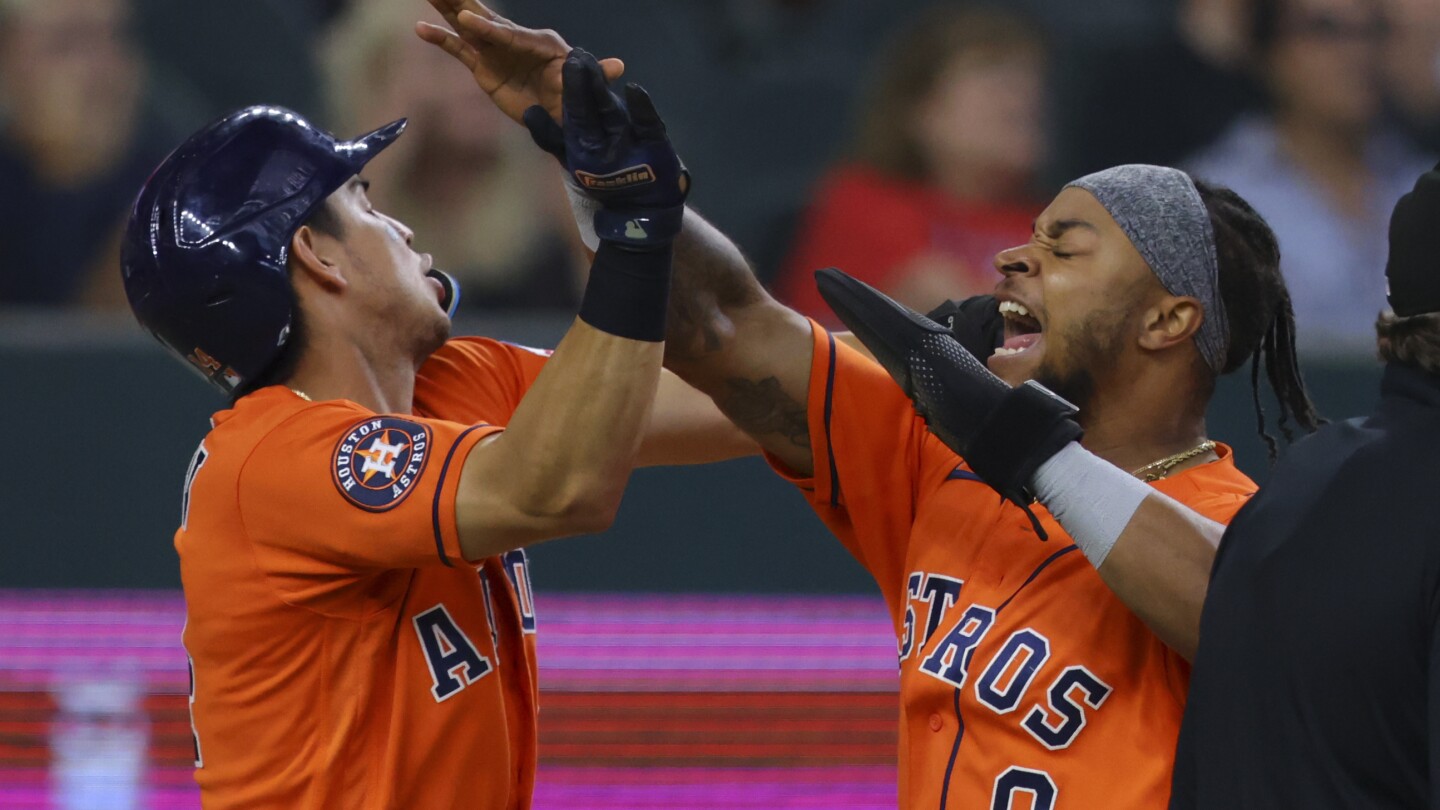 Houston Astros: Chas McCormick drives in 6 runs to beat Rangers