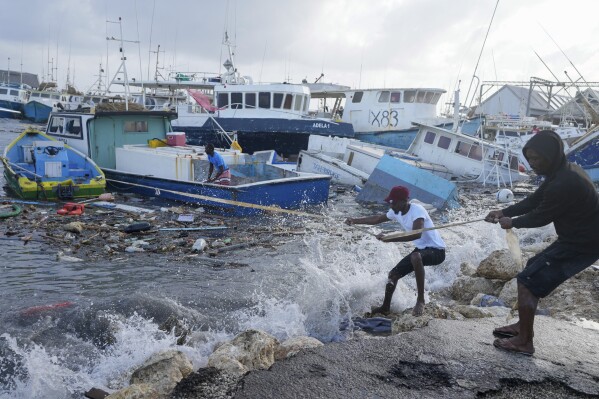 Beryl heads towards Jamaica as a significant storm after ripping thru southeast Caribbean