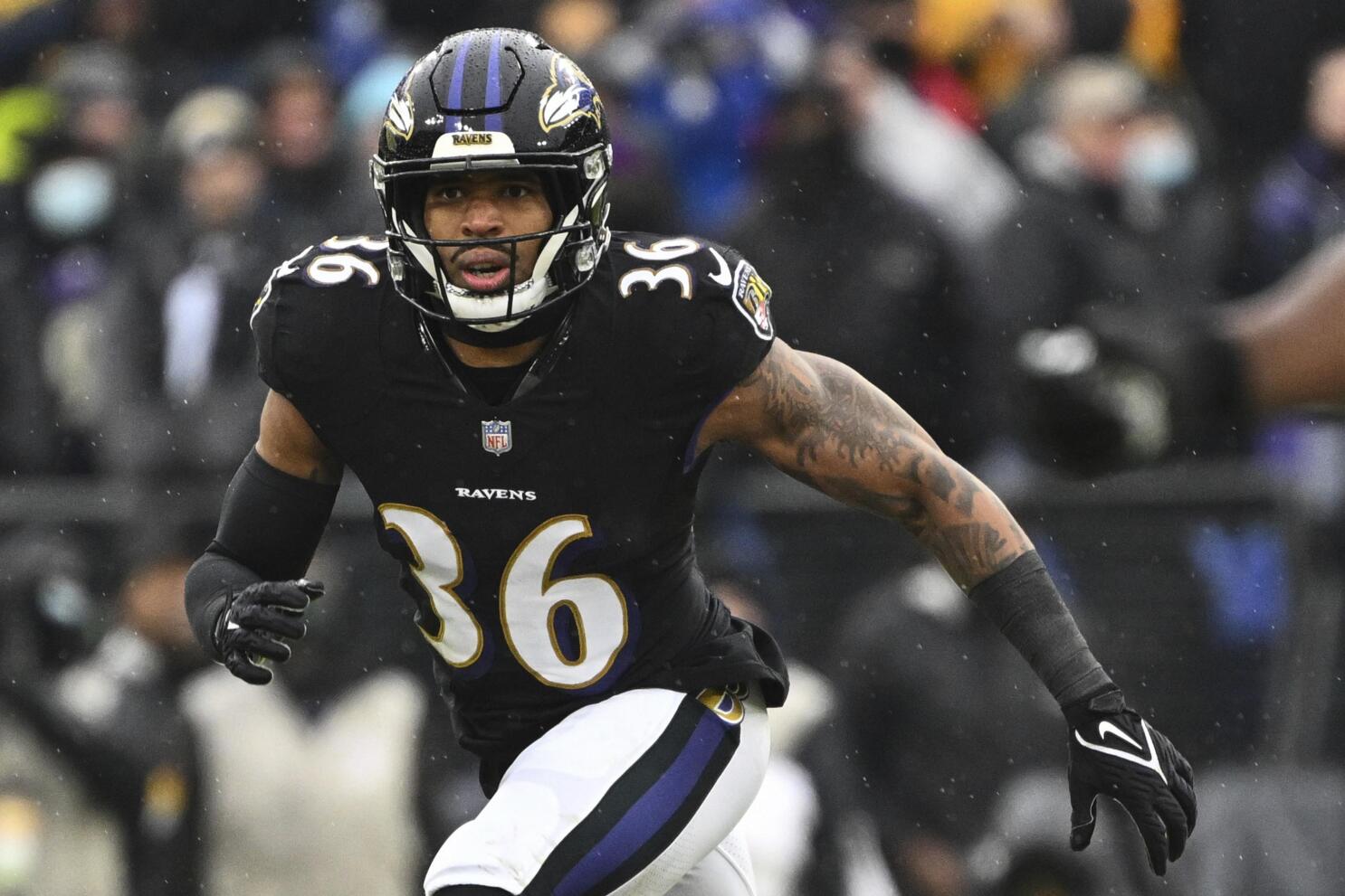 After uncertain offseason, Ravens' Clark eager to contribute